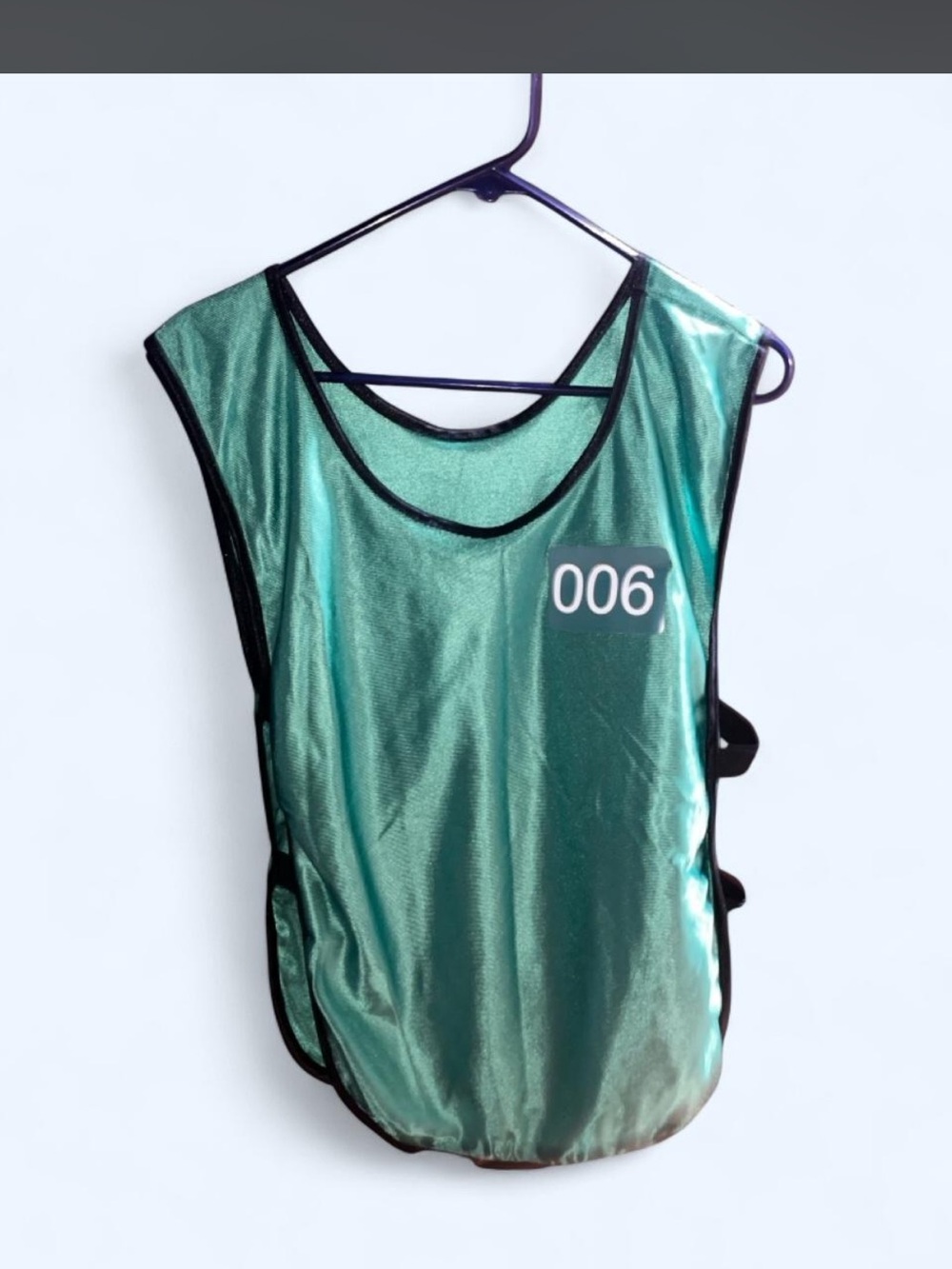 Green Mesh Sports Pinnie Scrimmage Vest